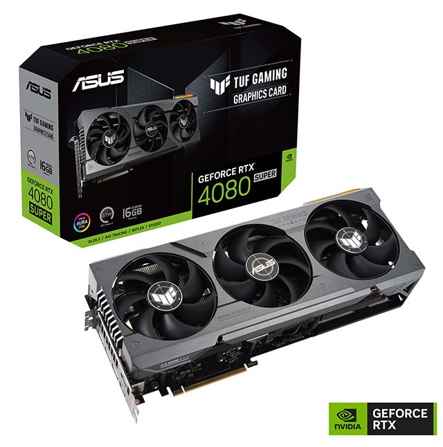 ASUS TUF Gaming NVIDIA GeForce RTX 4080 SUPER 16GB GDDR6X Gaming